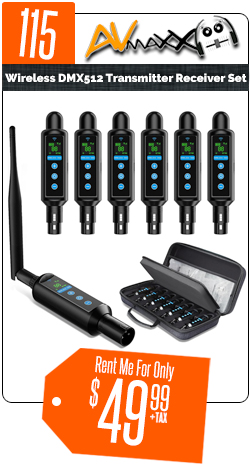 Wireless DMX Transmitter Rental