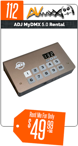 ADJ MyDMX 5.0 Rental