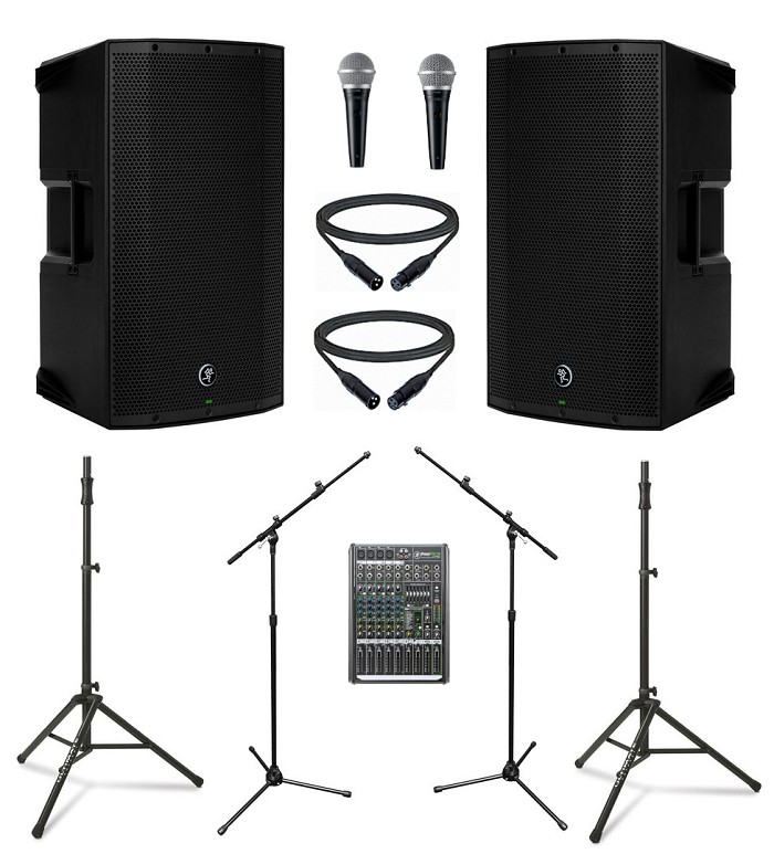 Mackie Thump12A w Mixer Bundle